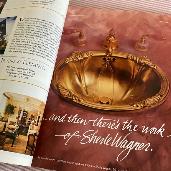 Vintage September 1995 edition architectural digest magazine - Picture 12 of 17